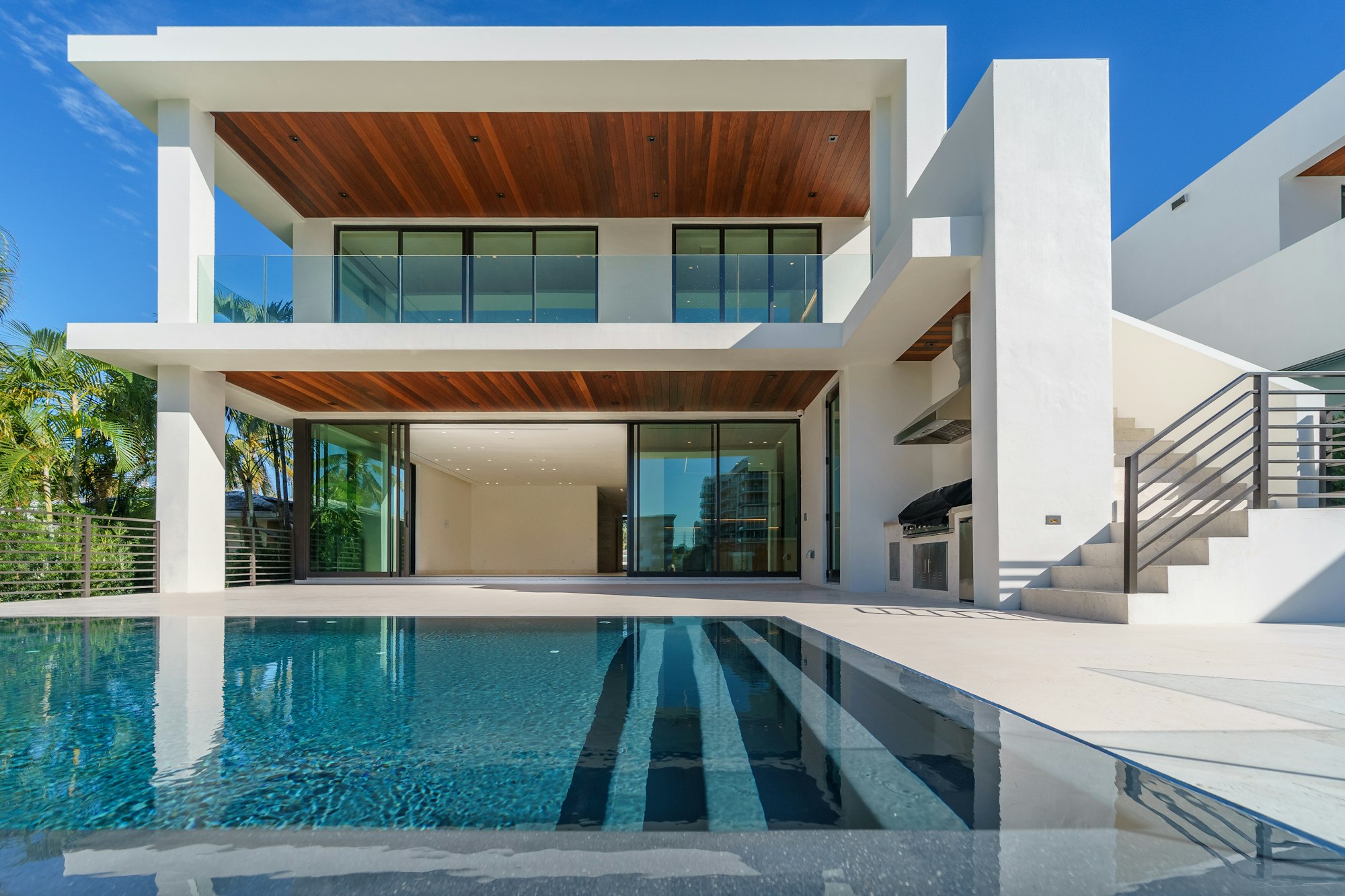 Quiet luxury residence set in tropical landscape